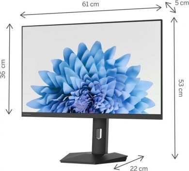THOMSON LCD Monitor THOMSON 27 " 1920 x 1080 pixels Full HD Native aspect ratio 16:9 Flat M27FB5C15 M27FB5C15 | Elektrika.lv