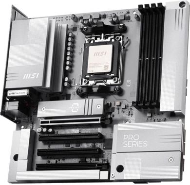 MSI Mainboard MSI AMD B850 Socket AM5 micro ATX RAM DDR5-SDRAM 4xSlots Wi-Fi Yes Bluetooth Yes 1xPCI Express x4 slots 1xPCI Express x16 slots 2xNumber of M.2 (M) slots PROB850M-AWIFIPZ PRO B850M-A WIFI PZ | Elektrika.lv