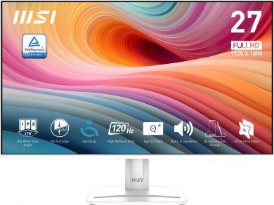 MSI LCD Monitor MSI PRO MP275W E2 27" Business 1920x1080 16:9 120 ?? 1 ms Speakers PROMP275WE2 PRO MP275W E2 | Elektrika.lv