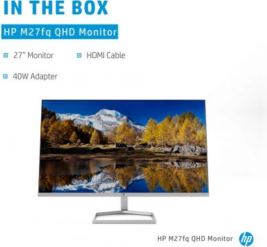  LCD Monitor HP 27 " 2560 x 1440 pixels Quad HD Native aspect ratio 16:9 LCD Flat 2H4B5E9 2H4B5E9 | Elektrika.lv