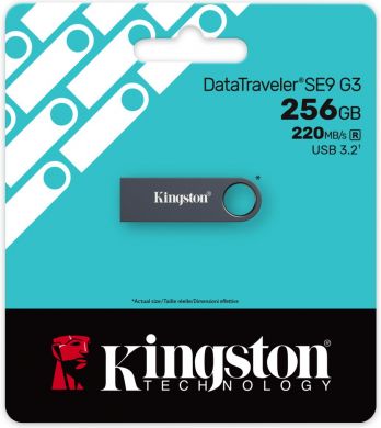 Kingston MEMORY DRIVE FLASH USB3.2 256G/SE9 G3 KE-U2X256-1AC KINGSTON KE-U2X256-1AC | Elektrika.lv