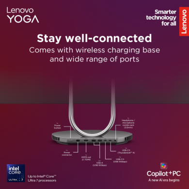 Lenovo Lenovo Yoga AIO 32ILL10 31.5 UHD ULT7-258V/32GB/1TB/NVIDIA GF RTX 4050 6GB/WIN11 Pro/Nordic kbd/2Y Warranty | Lenovo Yoga | AIO 32ILL10 | Desktop | AIO | 31.5 " | Inte Core Ultra 7 | 258V | 32 GB | Soldered LPDDR5x | 1000 GB | NVIDIA GeForce RTX 4050 F0HX0013MT