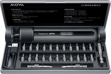  ELECTRIC SCREWDRIVER 4V 8N/MSD008 MOVA MSD008 | Elektrika.lv