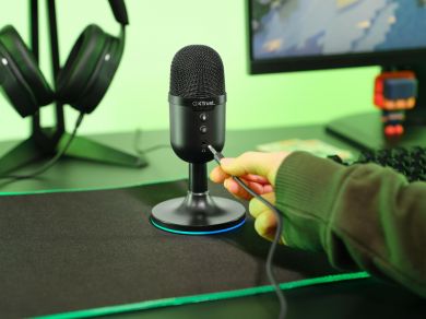 TRUST MICROPHONE GXT234 YUNIX USB/BLK 25372 TRUST 25372 | Elektrika.lv