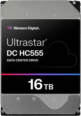 Western Digital HDD WESTERN DIGITAL Serial ATA III 3.5 " Buffer 512 MB 7200 RPM  16 TB Western Digital Ultrastar DC HC555 Ultrastar DC HC555 0B48722 WUH722016CLE6L4 0B48 | Elektrika.lv