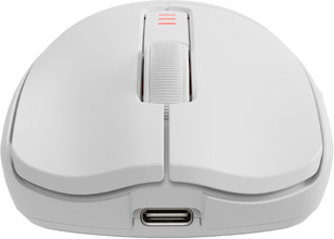 Genesis Genesis Zircon 500 | Wireless/Wired | Gaming Mouse | 2.4 GHz, Bluetooth, USB | White NMG-2114