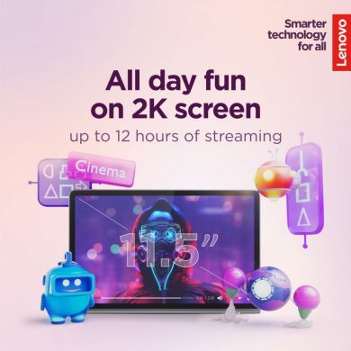 Lenovo Lenovo Tab Plus Wi-Fi (w/o power adapter) | ZADX0091SE | 11.5 " | Luna Grey | IPS | 2000 x 1200 pixels | MediaTek | MediaTek Helio G99 | 8 GB | Soldered LPDDR4x | 128 GB | Wi-Fi | Front camera | 8 MP | Rear camera | 8 MP | Bluetooth | 5.2 | Android | ZADX0091SE