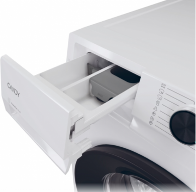 Candy Candy Washing Machine | BR 48B6-S | Energy efficiency class A | Front loading | Washing capacity 8 kg | 1400 RPM | Depth 53 cm | Width 60 cm | Display | LCD | Steam function | Wi-Fi | White BR 48B6-S