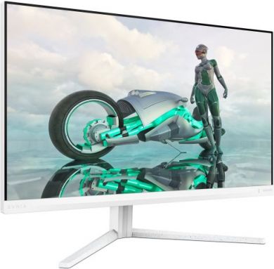 Philips Monitor 27" IPS 16:9 180Hz 1ms 1920x1080 pixels 300 cd/m&sup2; HDMI ports quantity 2, white 27M2N3201A/00 | Elektrika.lv