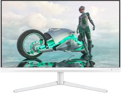 Philips Monitor 27" IPS 16:9 180Hz 1ms 1920x1080 pixels 300 cd/m&sup2; HDMI ports quantity 2, white 27M2N3201A/00 | Elektrika.lv