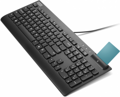 Lenovo Lenovo Smartcard II | Keyboard | Wired | Estonian | Black | USB-A | Plunger type switch 4Y41R64720