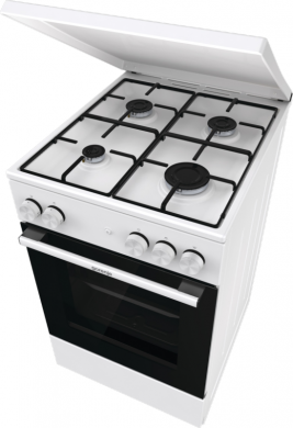 GORENJE Gorenje Cooker | GG5A14WJ | Hob type Gas | Oven type Gas | White | Width 50 cm | Depth 59.4 cm | 70 L GG5A14WJ