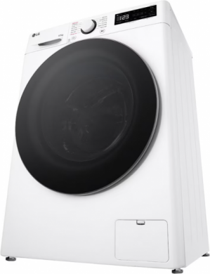LG LG Washing machine with dryer | F2DR508S1W | Energy efficiency class A-10%/E | Front loading | Washing capacity 8 kg | 1200 RPM | Depth 48 cm | Width 60 cm | Display | LED | Drying system | Drying capacity 5 kg | Steam function | White F2DR508S1W