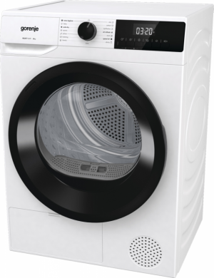 GORENJE Gorenje Dryer Machine | DHNE82 | Energy efficiency class Class D | Front loading | 8 kg | LED | Depth 55 cm | White DHNE82