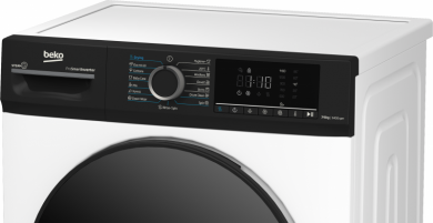  BEKO Washing machine with dryer | BMM5DFO5741WPB | Energy efficiency class A/D | Front loading | Washing capacity 7 kg | 1400 RPM | Depth 52 cm | Width 60 cm | Display | LED | Drying system | Drying capacity 5 kg | Steam function | White BMM5DFO5741WPB