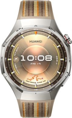 HUAWEI Huawei WATCH GT 6 Pro 46mm | Smart watch | GPS (satellite) | AMOLED | 1.47 inches | Waterproof | Brown 55020FTS