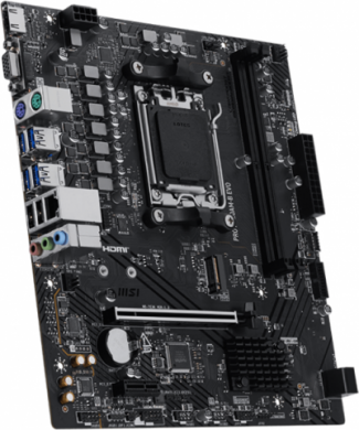 MSI MSI PRO A620AM-B EVO | Processor family AMD | Processor socket AM5 | DDR5 | Supported hard disk drive interfaces SATA, M.2 | Number of SATA connectors 2 PRO A620AM-B EVO