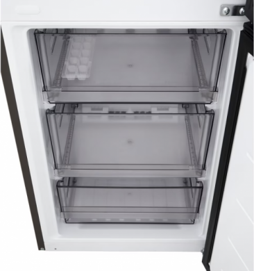 LG LG Refrigerator | GBBSJ1CCEP | Energy efficiency class C | Free standing | Combi | Height 186 cm | Fridge net capacity 220 L | Freezer net capacity 113 L | Display | 34 dB | Black GBBSJ1CCEP