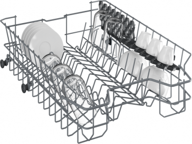  BEKO DIS35026 | Built-in | Width 45 cm | Number of place settings 10 | Number of programs 5 | Energy efficiency class E | Display | White DIS35026