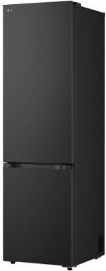 LG LG Refrigerator | GBBS322CEV | Energy efficiency class C | Free standing | Combi | Height 203 cm | Fridge net capacity 262 L | Freezer net capacity 113 L | Display | 34 dB | Black GBBS322CEV