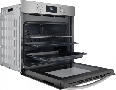 Indesit INDESIT Oven | IO 255HU X | 71 L | Electric | Hydrolytic | Electronic | Height 59.5 cm | Width 59.5 cm | Stainless steel IO 255HU X