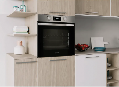 Indesit INDESIT Oven | IO 255HU X | 71 L | Electric | Hydrolytic | Electronic | Height 59.5 cm | Width 59.5 cm | Stainless steel IO 255HU X