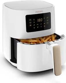 Philips Philips | Airfryer Connected | HD9255/30 Series 5000 | Power 1400 W | Capacity 4.1 L | White HD9255/30
