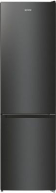 GORENJE Gorenje | Refrigerator | NRK6202EBXL4 | Energy efficiency class E | Free standing | Combi | Height 200 cm | No Frost system | Fridge net capacity 235 L | Freezer net capacity 96 L | Display | 38 dB | Black NRK6202EBXL4