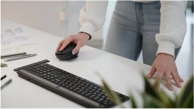 Targus Targus | Mouse | ErgoFlip EcoSmart | Wireless | Bluetooth | Black AMB586GL