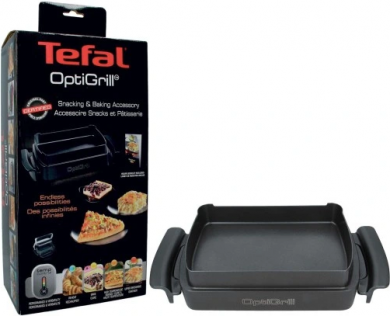 Tefal OptiGrill Elite Snacking&Baking attachment, black XA725870 | Elektrika.lv