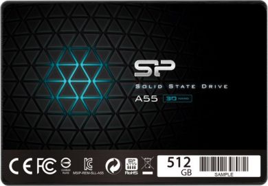 Silicon Power SSD A55, 2.5", 512GB SP512GBSS3A55S25 | Elektrika.lv