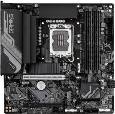 Gigabyte Mainboard GIGABYTE Intel B760 LGA 1700 micro ATX RAM DDR4-SDRAM 4xSlots 2xNumber of M.2 (M) slots B760MGXDDR4GEN5 B760M G X DDR4 GEN5 | Elektrika.lv