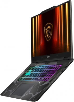 MSI Notebook MSI CPU Intel&reg; CoreT i7 i7-13620H 17.3 " 1920 x 1080 pixels RAM 16 GB DDR5-SDRAM SSD 1000 GB Discrete graphics NVIDIA GeForce RTX 5070 12 GB On-board graphics Yes Numeric keypad Yes OS installed Windows 11 Home Colour Black Weight 2.5 kg 560 CYBORG 17 B13WGKG-23 | Elektrika.lv