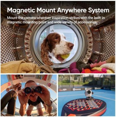 Insta360 ACTION CAMERA GO ULTRA STAND./WHITE CINSABEA/WHITE INSTA360 CINSABEA/WHITE | Elektrika.lv