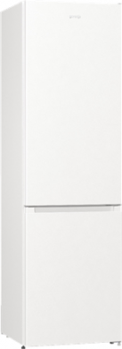 GORENJE Gorenje Refrigerator | NRK6202EW4 | Energy efficiency class E | Free standing | Combi | Height 200 cm | No Frost system | Fridge net capacity 235 L | Freezer net capacity 96 L | Display | 38 dB | White NRK6202EW4