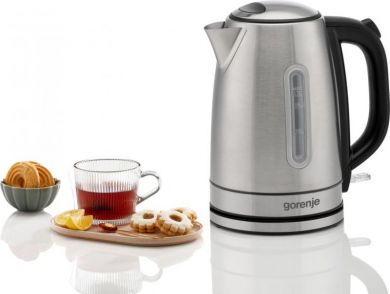 GORENJE Gorenje Kettle | K17DS | Electric | 2200 W | 1.7 L | Stainless steel | 360&deg; rotational base | Stainless steel K17DS