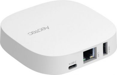 Aeotec AEOTEC Smart Home Hub 2 - Works as a SmartThings Hub, EU, Z-Wave, Zigbee 3.0, WiFi | GP-AEOHUBV4EU | White GP-AEOHUBV4EU