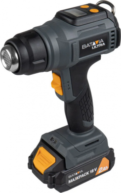  Batavia B.V. 18V Cordless Heat Gun with Digital LCD Display (battery and charger not included) 7064919 | Elektrika.lv