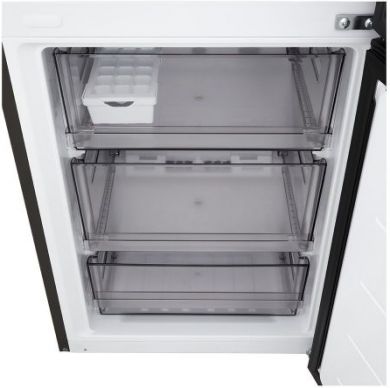 LG LG Refrigerator | GBBS322CEV | Energy efficiency class C | Free standing | Combi | Height 203 cm | Fridge net capacity 262 L | Freezer net capacity 113 L | Display | 34 dB | Black GBBS322CEV