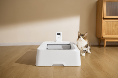  PETKIT Purobot Crystal Duo with Camera Self-Cleaning Cat Litter Box | White P9905