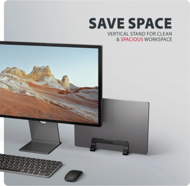 AXAGON AXAGON STND-VB vertical stand for laptops and tablets | Adjustable width | 10-17.3 " | Black STND-VB