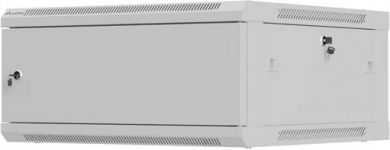 Lanberg Lanberg Wall mounted installation cabinet 19" 4U 600X600 | WF01-6604-00S | Grey WF01-6604-00S