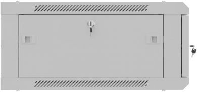 Lanberg Lanberg Wall mounted installation cabinet 19" 4U 600X600 | WF01-6604-00S | Grey WF01-6604-00S