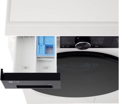 LG LG Washing machine | F2X50S9THB | Energy efficiency class A | Front loading | Washing capacity 9 kg | 1200 RPM | Depth 48 cm | Width 60 cm | LED | Steam function | Direct drive | Wi-Fi | White F2X50S9THB