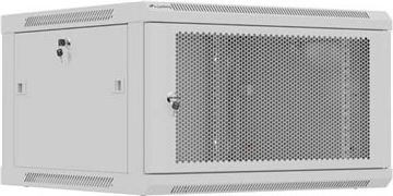Lanberg Lanberg Wall mounted installation cabinet 19" 9U 600X600 | WF01-6606-23S | Grey WF01-6606-23S