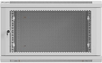 Lanberg Lanberg Wall mounted installation cabinet 19" 9U 600X600 | WF01-6606-23S | Grey WF01-6606-23S