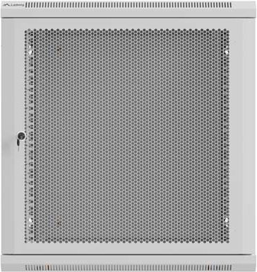Lanberg Lanberg Wall mounted installation cabinet 19" 12U 600X600 | WF01-6612-23S | Grey WF01-6612-23S