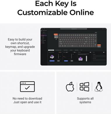 Keychron KEYBOARD WRL K4 HE STANDARD ED/BLACK K4H-J1 KEYCHRON K4H-J1 | Elektrika.lv