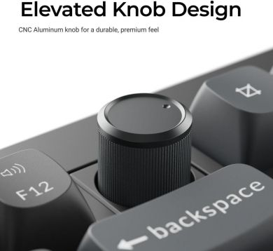 Keychron KEYBOARD WRL V6 ULTRA/BLACK V6U-D1 KEYCHRON V6U-D1 | Elektrika.lv