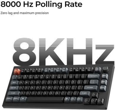 Keychron KEYBOARD WRL V1 ULTRA/BLACK V1U-D4 KEYCHRON V1U-D4 | Elektrika.lv